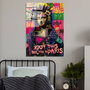 Wallity Cuadro Decorativo de Vidrio Templado Multicolor 70 x 100 cm